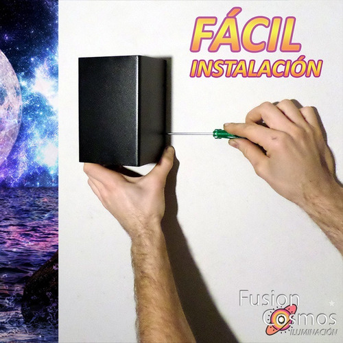 Imagen 9 de 10 de Bañador Led Pared Exterior Efecto Regulable Luna Cambiante X