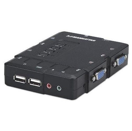 Switch Kvm Intellinet 151269 4 Puertos Con Cables Compacto