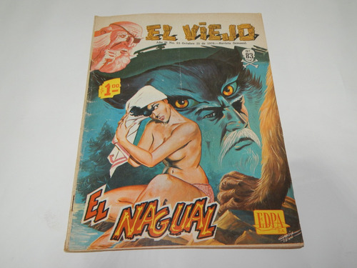 El Viejo Comic Historieta #83 1970 Raro Revista Memin Dist1