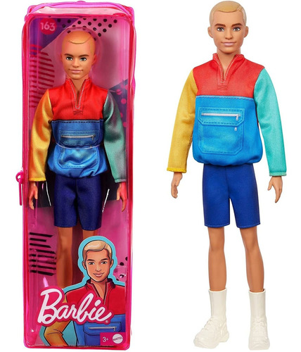 Muñeco Barbie Ken Fashionista 100% Original-mattel-envío Ya