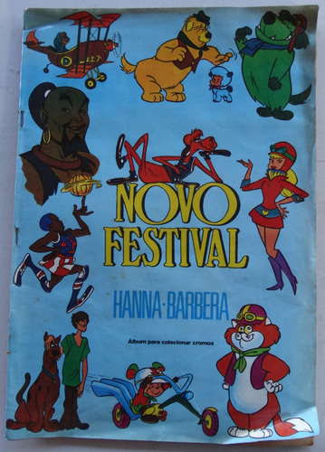Álbum Novo Festival Hanna-barbera Vecchi 1974 Faltam 21 Figu