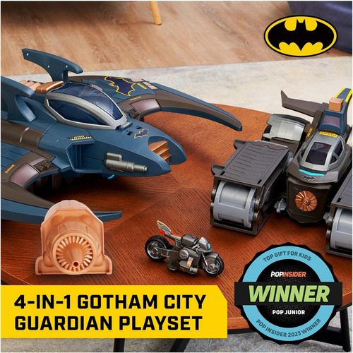 Dc Comics Batman Gotham City Guardian Transformación 4 En 1