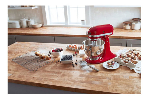 Batedeira Kitchenaid Stand Artisan Mixer Vermelha 220v
