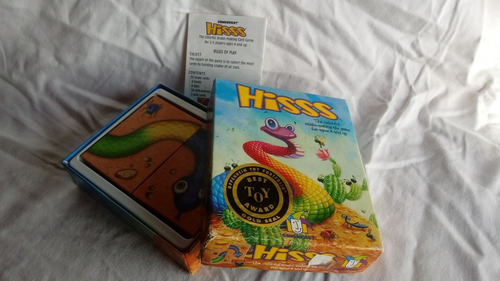 Juego De Mesa Familiar Hisss Arma Tus Serpientes