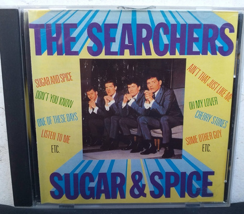 The Searchers - Sugar & Spice - Cd Frances Año 1989