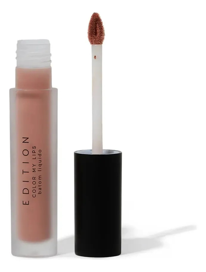 Océane Color My Lips Edition - Batom Líq - Naked./nude Marrom-claro