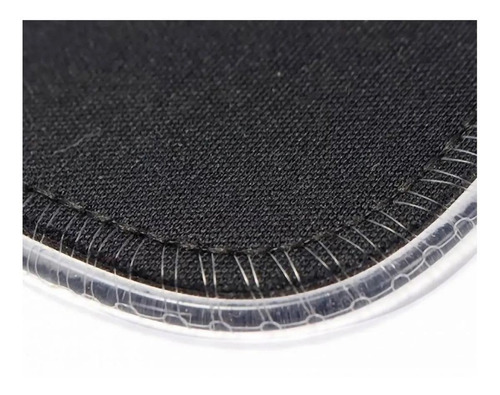 Mouse Pad Gamer Exbom Mp-led3080 De Emborrachado Liso Grande 30cm X 80cm X 4mm Preto Preto Liso