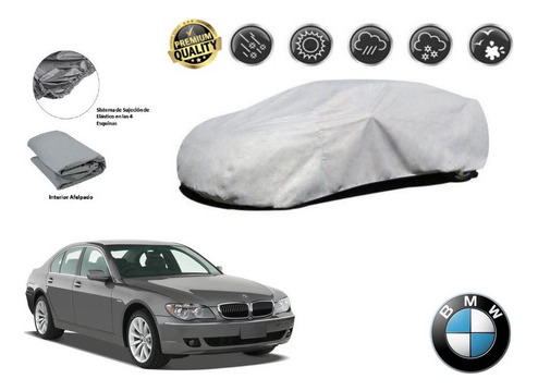 Forro Cubreauto Afelpada Premium Bmw Serie 7 2007