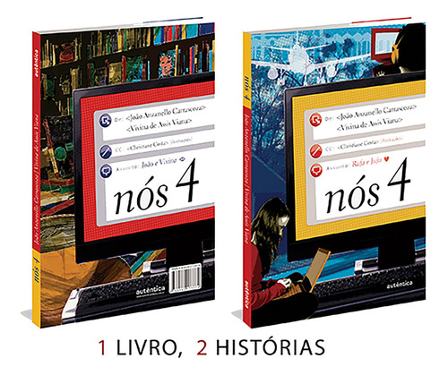 Nós 4, De João Anzanello Carrascoza. Editora Autentica Infantil E Juvenil, Capa Mole Em Português