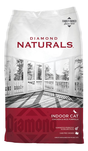 Alimento Para Gato Diamond Naturals Indoor Cat 6 Lb
