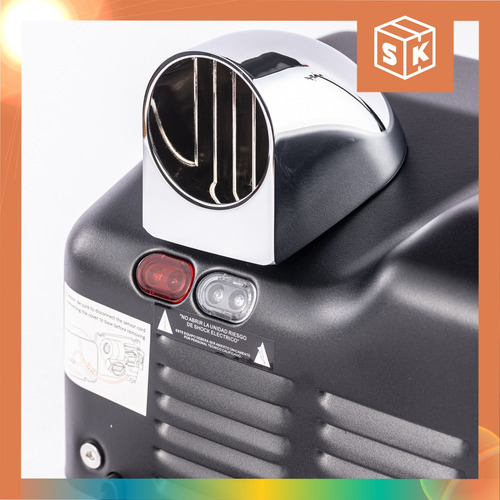 Imagen 3 de 10 de Secamanos Electrico 2300w Automatico Aproximacion Baño Black