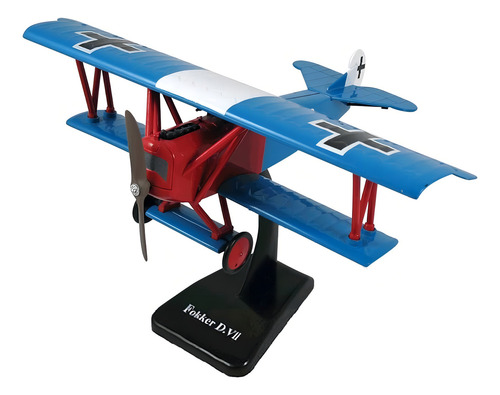 Avión De Combate 1/48 Fokker D.vii Capitán Rudolf Berthold Color Azul