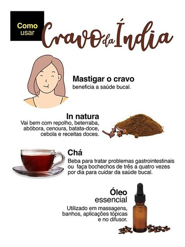 Óleo Essencial Cravo Amantikir 10ml Mau Hálito Dor De Dente