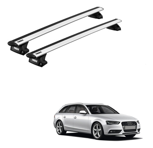 Rack Bagageiro Thule  Evo Audi A4 Avant Wagon 08 Diante