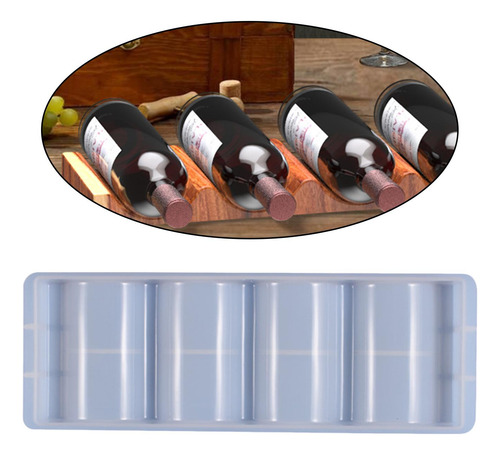 Moldes De Silicona Para Botellas Estante De Almacenamiento