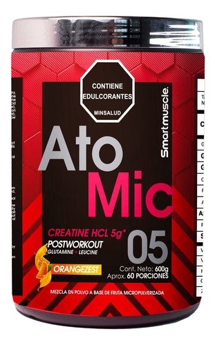 Creatina Hcl Creatomic 600grs