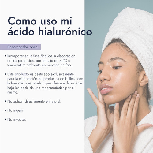Imagen 5 de 10 de Ácido Hialurónico Concentrado 15 G, Bajo Peso Mol. Líquido