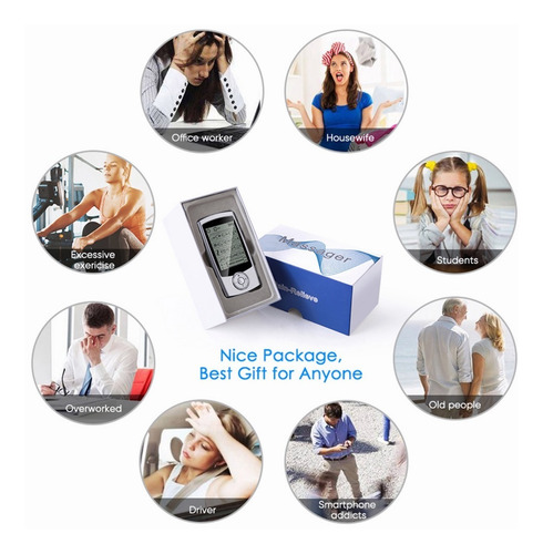 Masajeador De Estimulación Muscular Ems/tens