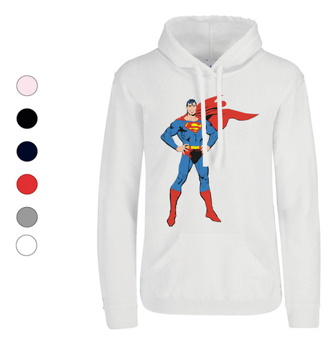 Sudadera Hoodie Adulto Colores Vivos Supermman #6