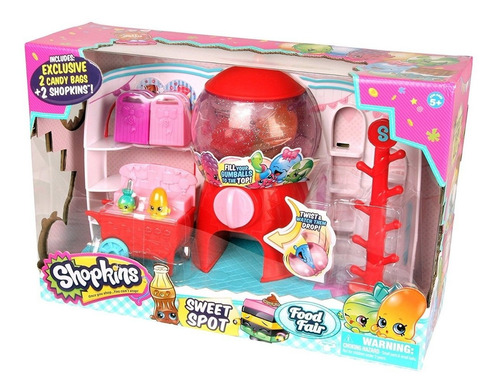 Shopkins Sweet Spot Maquina Sorpresa Playset Tv 