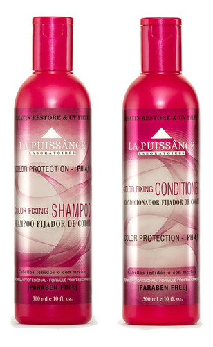 Shampoo + Acondicionador Color Fixing La Puissance X 300