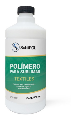 Polímero Para Sublimar Textiles De Algodón Sublipol X 500ml