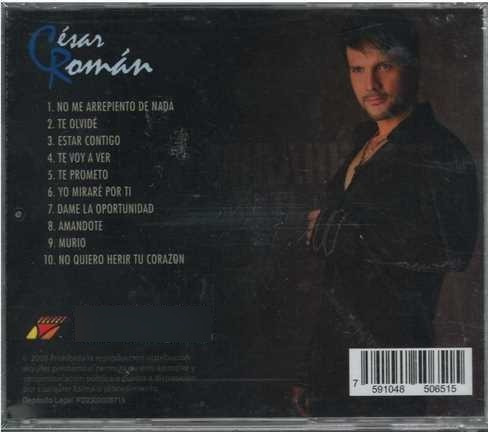 Cd - Cesar Roman / Yo Mirare Por Ti - Original Y Sellado