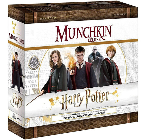 Usaopoly Munchkin Deluxe Harry Potter Juego De Mesa | Regalo
