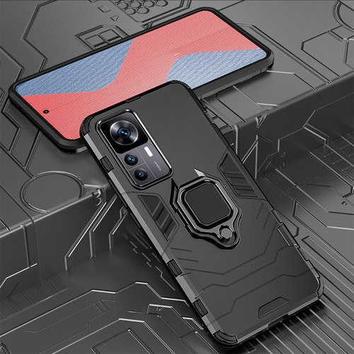Imagen 3 de 3 de Funda Estuche Anti Choque Con Anillo + Pro Pantalla Y Camara