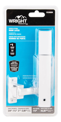 Cerradura Pulsador Wright Para Puertas: Compacta Y Segura