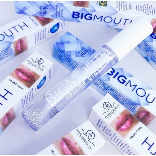 Imagen 2 de 9 de Big Mouth Brillo Voluminizador De Labios En 3 Minutos, Gloss