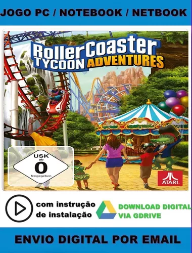 Jogo PS5 Rollercoaster Tycoon Adventures Deluxe