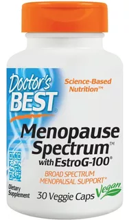 Espectro De Menopausia Doctor's Best 30 Veggie Caps