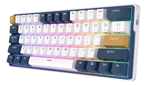Teclado Mecânico Rk Royal Kludge Rk61 Plus Bt5.0/2.4g/usb