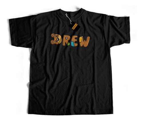 Remera Drew House Justin Bieber #3 - 100 % Algodon