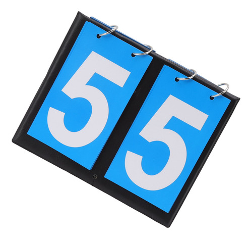 Tarjeta De Puntuación Grande Portátil Digit Flip Con Forma D