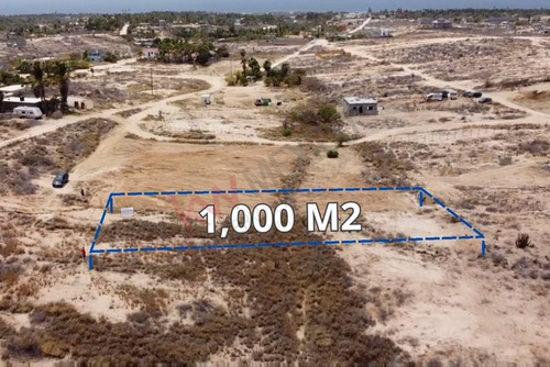 Terreno Urbano De 1,000 M2 Todos Santos Col Las Tunas Ahorcadita A 900 M2 De Carretera