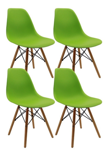 Kit 4 Sillas Eames / Comedor, Restaurante/ Varios Colores