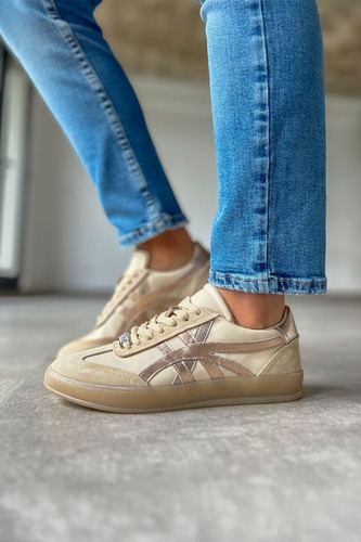 Zapatillas De Cuero Vacuno Pmk Demi