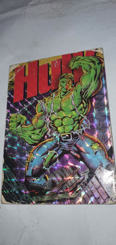 Tarjeta Pepsi Cards Marvel Prisma Hulk 1/9
