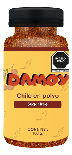 Chile En Polvo Sin Azúcar Damoy