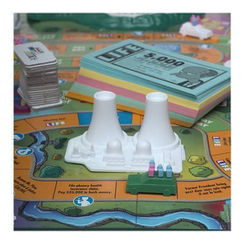 Imagen 3 de 4 de Juego De La Vida Life Los Simpsons 9772 Licencia Hasbro