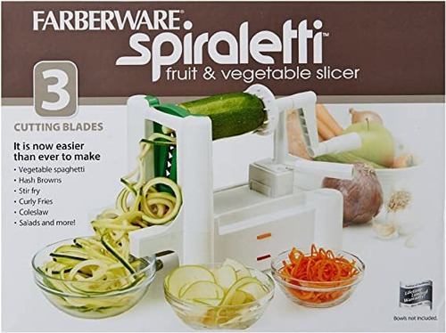 Spiraletti Faberware Rebanar Y Rizar Vegetales Y Frutas