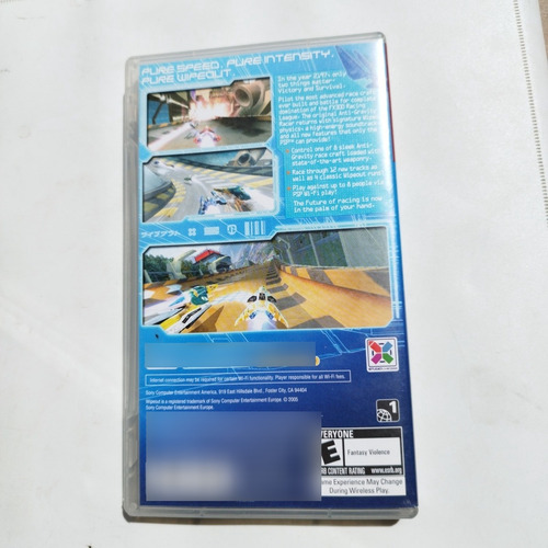 Wipeout Pure Sony Psp (Usado)