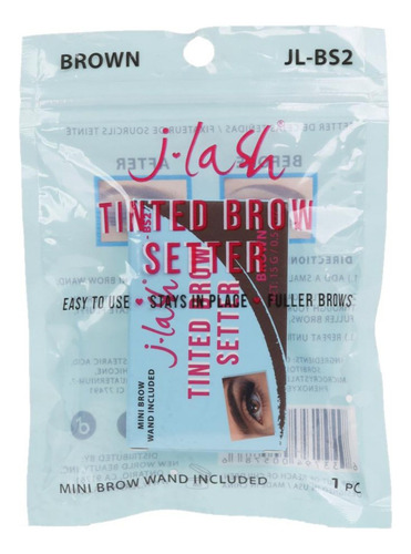 Fijador Cejas Entintado Incluye Brocha Setter Brow Jlash® Color Brown
