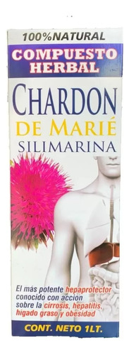 Tonico Chardon De Marie Silimarina 1 Litro Cardo Mariano