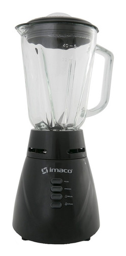 Licuadora Imaco Bl4125vn Vaso 1.25l Negro