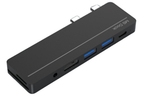 -c Adaptador Hub Dock Para Surface Pro X/pro8 Usb Docking [u