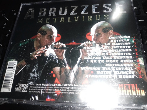 Abruzzese - Metalvirus. Cd (Usado)
