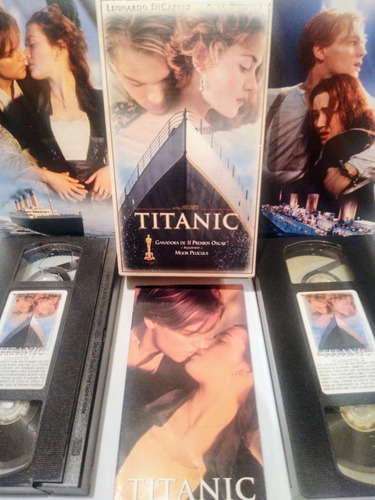 Titanic Vhs Película Sub-titulada Español 2vhs 